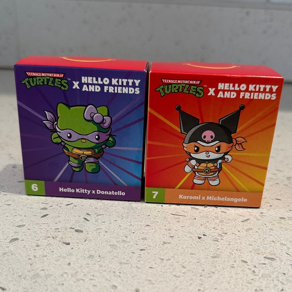 Teenage Mutant Ninja Turtles x Hello Kitty Collectible Figures